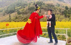 云巔巴山喜迎嘉賓，棧道花海歡慶盛典 | 快來寧強巴山棧道花海共同邂逅春的美麗縮略圖