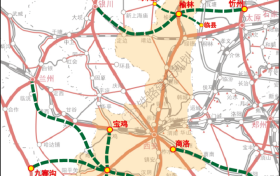 項(xiàng)目計(jì)劃公示！漢中至四川阿壩 （九寨溝）高鐵→縮略圖