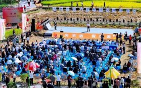 慶豐收，促和美 | 略陽縣第六屆中國農(nóng)民豐收節(jié)開幕縮略圖