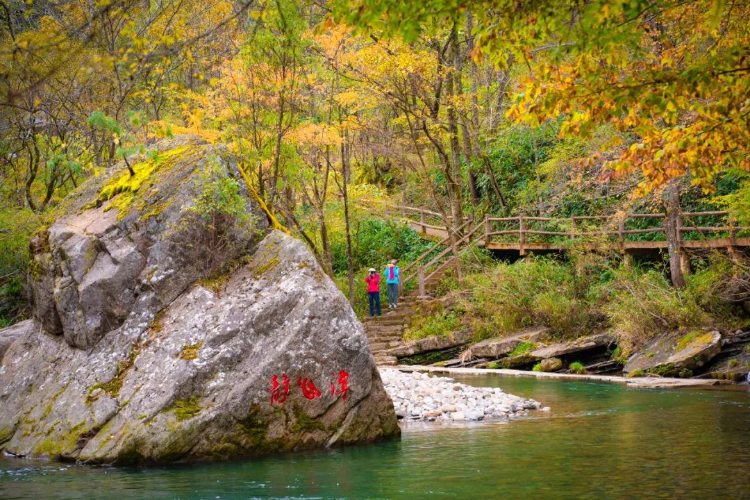 10月1日，漢中黎坪景區(qū)秋高氣爽、景色秀美，還不擁擠，趕緊出發(fā)嘍！