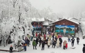 漢江源下雪了！雪景美到震撼，不能錯(cuò)過(guò)喲！縮略圖