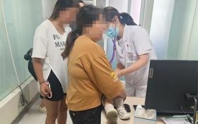 小游客高燒41度，漢中警車開道送醫(yī)脫險!縮略圖