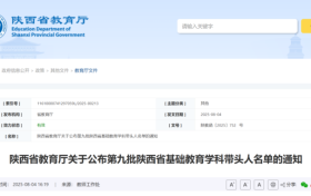 省級(jí)學(xué)科帶頭人名單公布！漢中這些老師入選→縮略圖
