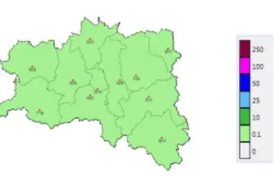 小雨、雨夾雪或小雪！最新天氣預報 →縮略圖