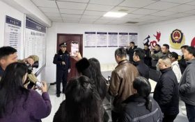 “警營零距離 平安伴你行”| 漢臺公安圓滿舉行新媒體進警營活動縮略圖